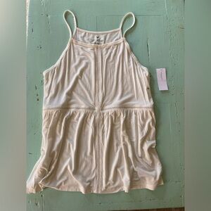 American Eagle white tank top. Size medium. Super soft. New with tags.